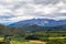 Panorama of South Island. Near QueenstÐ¾wn. New Zealand