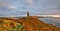 Panorama of South of the Isle of Man. Milner Tower