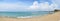 Panorama of south Taiwan beach.