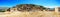 The panorama of Spinalonga Island
