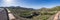 Panorama of Street Through Teno Mountains, Tenerife; Spain