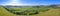 Panorama Of Summer In The Scottish Borders