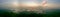 Panorama of sunrise