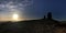 Panorama from the sunset at Roque Nublo