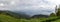 Panorama of Taal Lake and Taal Volcano Island