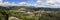 Panorama of the Taunus low mountain rang