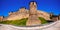 Panorama of Templar Castle in Ponferrada