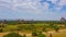 Panorama with Temples in Bagan, Myanmar, timelapse