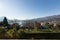 Panorama from terrace over Lugano