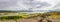 Panorama of Thingvellir National Park on Iceland