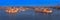 Panorama of Three Cities Birgu, Senglea and Cospicua from Uppe