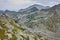Panorama to Kamenitsa Peak from Dzhangal Peak, Pirin mountain