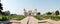 Panorama of the tomb of Itimad-ud-Daulah also known as Baby Taj in Agra Rajasthan India