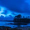 Panorama of Torquay during the Blue Hour.
