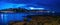 Panorama of Torquay during the Blue Hour.