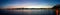 Panorama of Torquay during the sunset, Devon, England