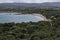 Panorama from the Tower of Vignola in Sardinia