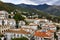 Panorama of the town of Mijas, Malaga, Spain