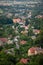 Panorama of the town of SobieszÃ³w (Jelenia GÃ³ra district) on a beautiful summer day