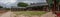 Panorama of traditional building facades of the korean Gyeongju Hyanggyo Confucian School. Gyeongju, South Korea, Asia