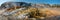 Panorama of Travertine Terraces