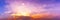 Panorama twilight exotic sky background