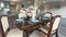 Panorama Twilight tones in the kitchen with table
