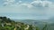 Panorama of the Upper Galilee from the tops of the hills surrounding Lake Kinneret or the Tiberias Sea or Sea of Galilee