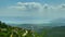 Panorama of the Upper Galilee from the tops of the hills surrounding Lake Kinneret or the Tiberias Sea or Sea of Galilee