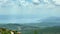 Panorama of the Upper Galilee from the tops of the hills surrounding Lake Kinneret or the Tiberias Sea or Sea of Galilee