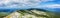 Panorama of the Ural mountains