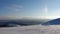 Panorama from Are Valadalen plateau in Jamtland in Sweden