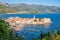 Panorama Of The Venetian Walls Of Budva A Montenegrin Medieval T