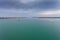 Panorama of the Venice lagoon, with the island of Sant Erasmo