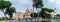 Panorama on Via Dei Fori Imperiali Street, Rome. Alter of the Fatherland in background.