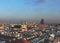 Panorama of Vienna from the tower of Saint Stephen cathedral