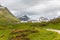 Panorama view of the Alps in Ticino