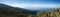 Panorama view from atop Mt Kilimanjaro