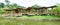 Panorama view of the Bamboo Playhouse which is located in Kuala Lumpur Perdana Botanical Gardens