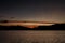 Panorama view on the beautiful komodo island inside of national park in indonesia