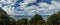 Panorama view on the beautiful komodo island inside of national park in indonesia