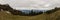 Panorama view Brauneck mountain in Bavaria, Germany