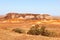 Panorama view Breakaways mountains, old Aboriginal land, Australia