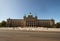 Panorama view of Bundesverwaltungsgericht Federal Administrative Court historic facade in Leipzig Saxony Germany