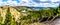 Panorama View from Calcite Springs Overlook of the Yellowstone River