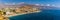 A panorama view of Castell de Ferro, Spain