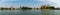 Panorama view of the city of Schwerin in Mecklenburg-Vorpommern