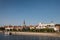 Panorama view of the city of Szczecin, northwest Poland