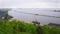 Panorama view of Dnieper River, Ukraine