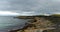 Panorama view of the Elie Lighthouse on the Firth of Forth in Scotland